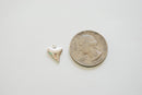 Sterling Silver Shark tooth - 925 silver, animal tooth charm, Gold or silver Shark tooth Charm Pendant, Wholesale, Bulk, Beads, 73 - HarperCrown