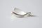Sterling Silver Wishbone Charm Connector Charm- 925 Silver Pendant,Sterling Silver Wishbone Connector Link Spacer, 2 holes wishbone, 13 - HarperCrown