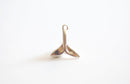 Sterling Sterling Dolphin Fish Whale Tail- 925 sterling silver Dolphin Fin Tail Charm, Sterling Silver Fish Tail Charm Pendant, Fin, 106 - HarperCrown