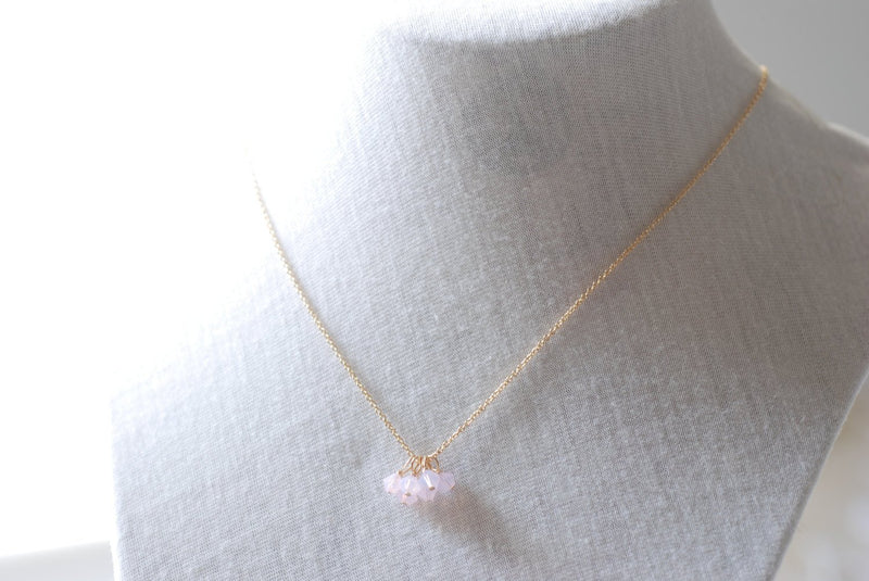 Swarovski Necklace- swarovski crystal, Gold necklace, Bridal necklace, pendant necklace, Swarovski Jewelry - HarperCrown