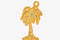 Tropical Palm Tree Charm Wholesale 14K Gold, Solid 14K Gold, G237 - HarperCrown