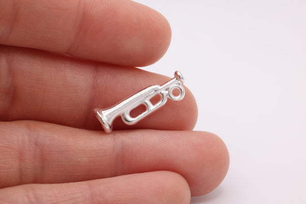 Trumpet Charm, 925 Sterling Silver, 638 - HarperCrown
