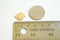 Vermeil Gold Bee Pendant- 18k plated over 925 Sterling Silver, Gold Bumblebee Charm, Gold Bee Charm, Gold beehive Charm, Honey Bee, 471 - HarperCrown
