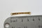 Vermeil Gold Live love Laugh, 18k gold over 925 sterling silver bar "live love laugh" gold bar connector, vermeil curve connector - HarperCrown