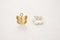 Vermeil Gold or 925 Sterling Silver Butterfly Drop Charm Pendant Wholesale Bulk Necklace Charm Bracelet Charm DIY Jewelry [J353] - HarperCrown