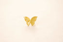 Vermeil Gold or Sterling Silver Butterfly Charm Pendant Dainty Butterfly Charms Bulk Necklace Bracelet Charm Insect Jewelry Findings [J355] - HarperCrown