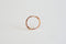 Vermeil Rose Gold Eternity Circle Vermeil Connector - 18k gold plated over sterling silver ring circle, vermeil gold oval connector, 33 - HarperCrown