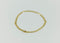 Wholesale 14K Gold Curb Faceted Cuban Link Chain Bracelet | Solid 14K Gold Finished Bracelet - HarperCrown