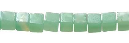 Wholesale Amazonite Bead Square Dice Cube Shape Gemstones 4mm - HarperCrown