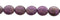 Wholesale Amethyst Bead Coin Shape Smooth Gemstones 8-12mm - HarperCrown