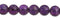 Wholesale Amethyst Bead Round Ball Shape Smooth Gemstones 4mm - HarperCrown