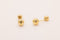 Wholesale Ball Stud Earrings 14K Yellow Gold 4mm - HarperCrown