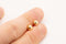 Wholesale Ball Stud Earrings 14K Yellow Gold 5mm - HarperCrown