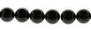 Wholesale Black Agate Bead Ball Round Shape Gemstones 2-20mm - HarperCrown