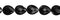 Wholesale Black Agate Bead Pear Shape Faceted Gemstones 18-30mm - HarperCrown