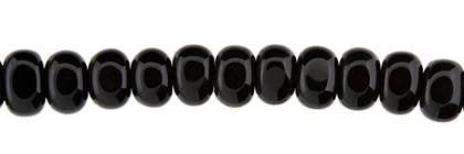 Wholesale Black Color Agate Bead Nugget Shape Gemstones 10x15mm - HarperCrown