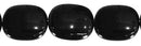 Wholesale Black Color Agate Bead Oval Shape Faceted Gemstones 24-28mm - HarperCrown