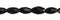 Wholesale Black Color Agate Bead Oval Shape Faceted Gemstones 6-12mm - HarperCrown
