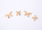 Wholesale Gold Filled Initial Letter Charm Connector Link l Alphabet Letter Charm Pendant Personalized Charm Permanent Jewelry [GFCH4] - HarperCrown