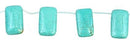 Wholesale Light Blue Turquoise Color Rectangle Shape Gemstones 30-50mm - HarperCrown