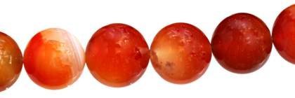 Wholesale Red Agate Natural Color Bead Ball Round Shape Gemstones 2-20mm - HarperCrown