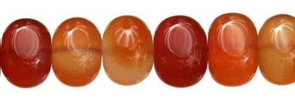 Wholesale Red Agate Natural Color Nugget Shape Gemstones 10x15mm - HarperCrown